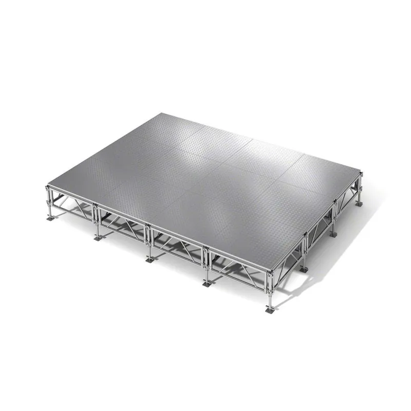 All Terrain 12 ft × 16 ft outdoor stage configuration