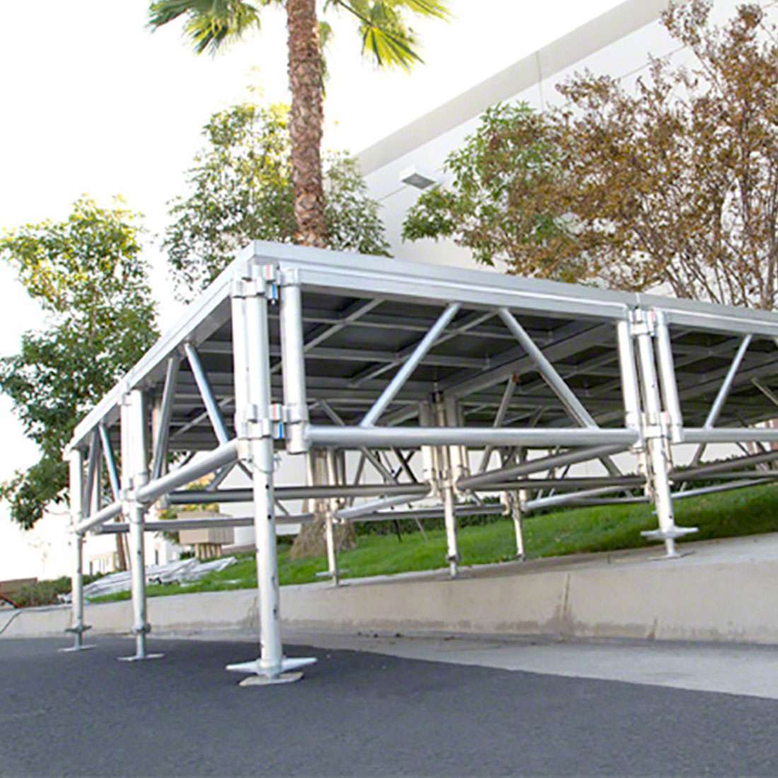 All Terrain 12x8 Outdoor Stage System 24  48  High Industrial Finish f3