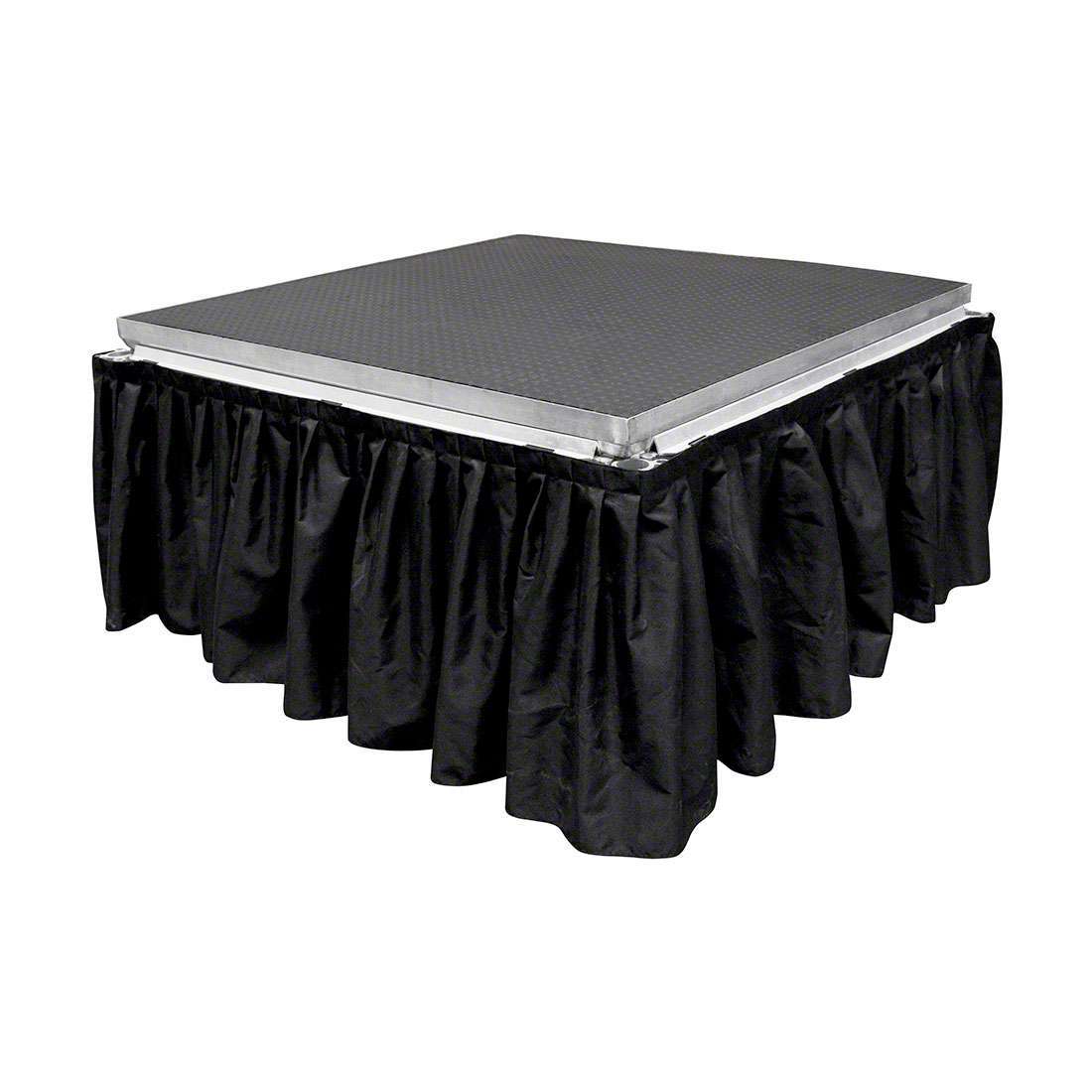 All-Terrain Long Black Skirt w/Clips