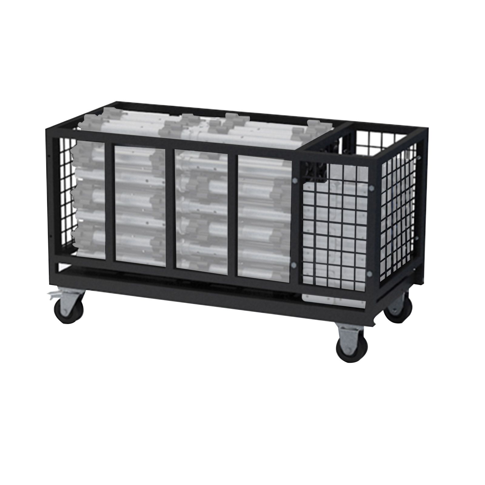 All Terrain Stage Leg Storage Trolley ft1