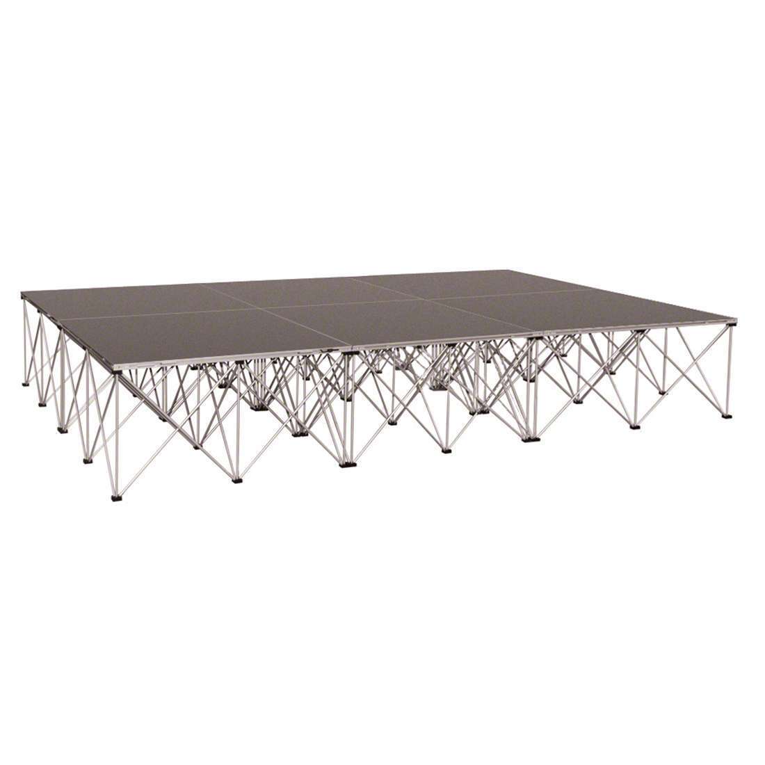 Intellistage 96 sq ft Portable Stage System