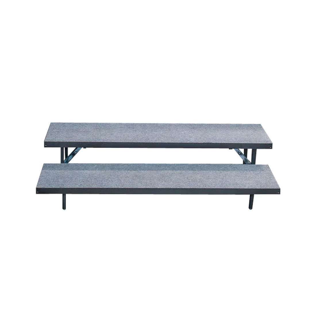 Staging 101 2 Tier Straight Standing Choral Risers f1