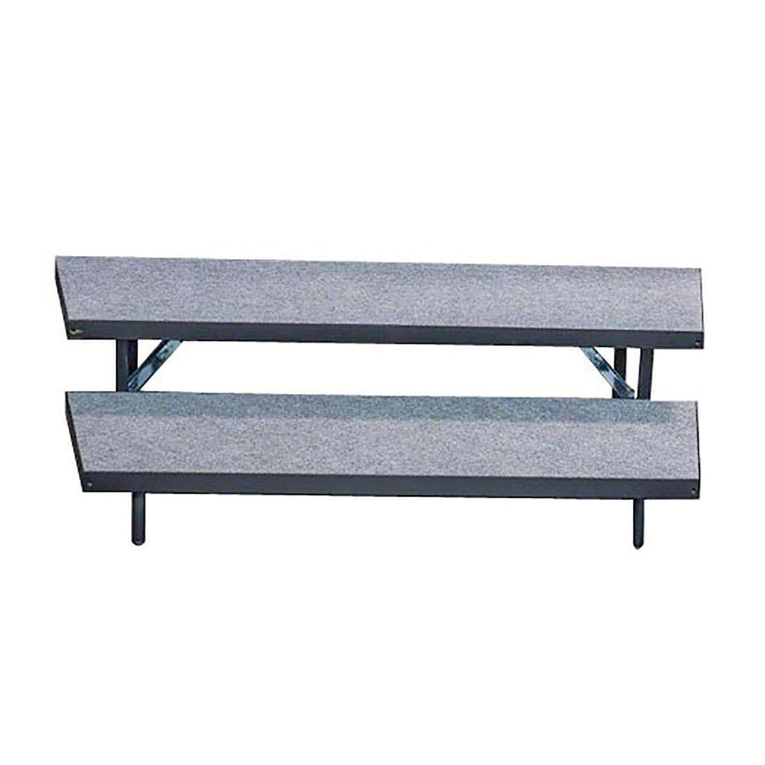 Staging 101 2 Tier Wedged Standing Choral Risers f2