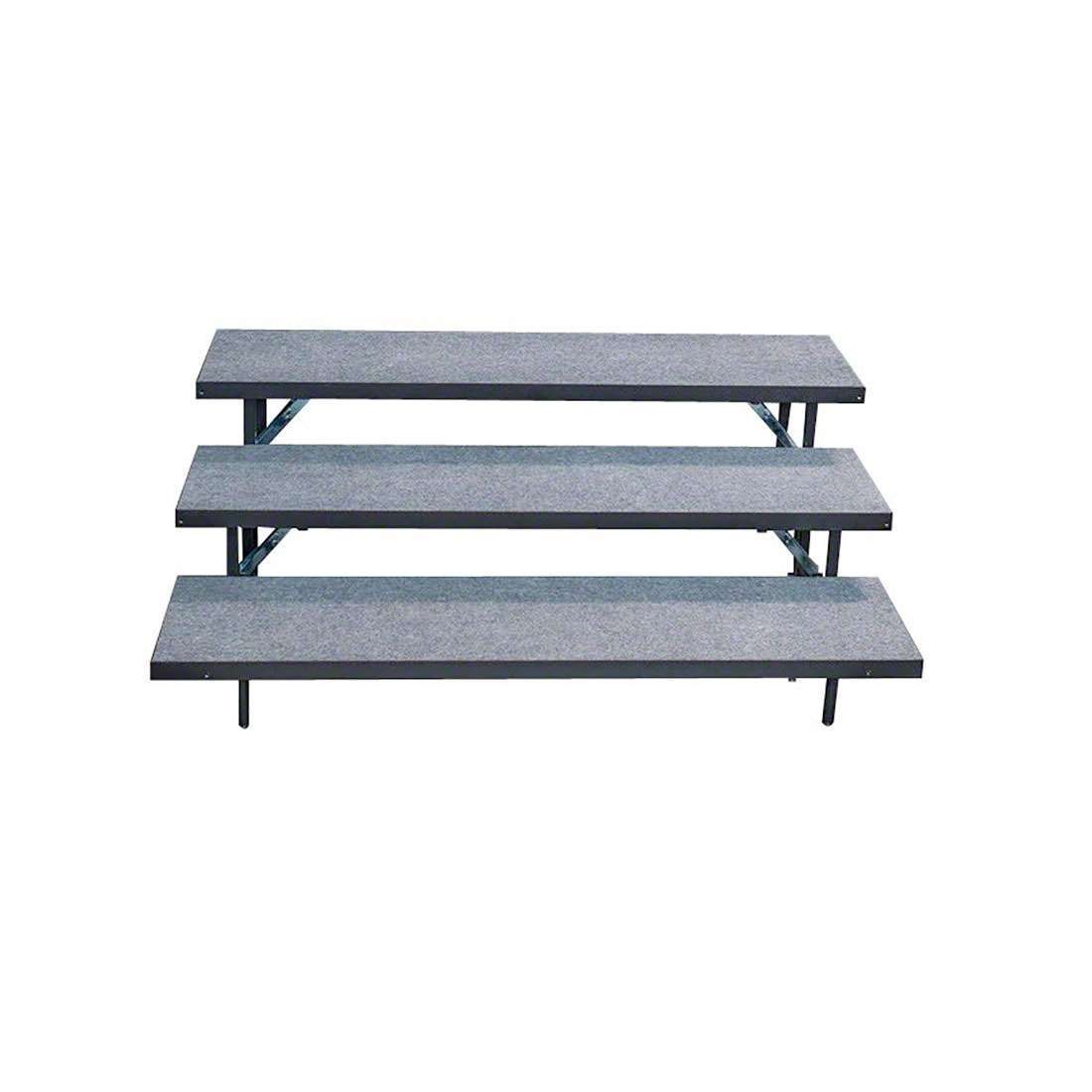 Staging 101 3 Tier Straight Standing Choral Riser f1