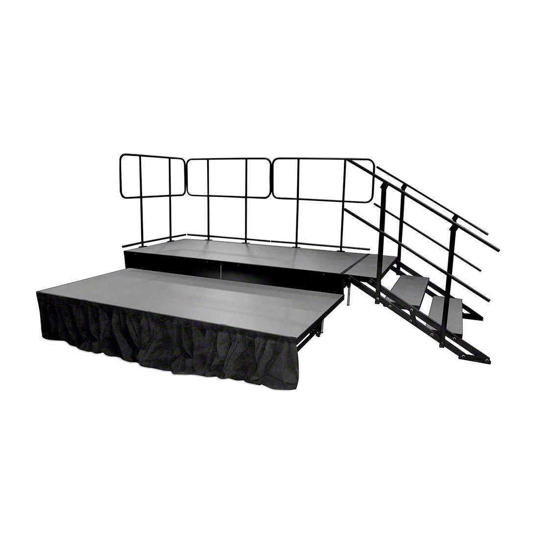 Staging 101 4 Stage Guard Rails 2 pack f3