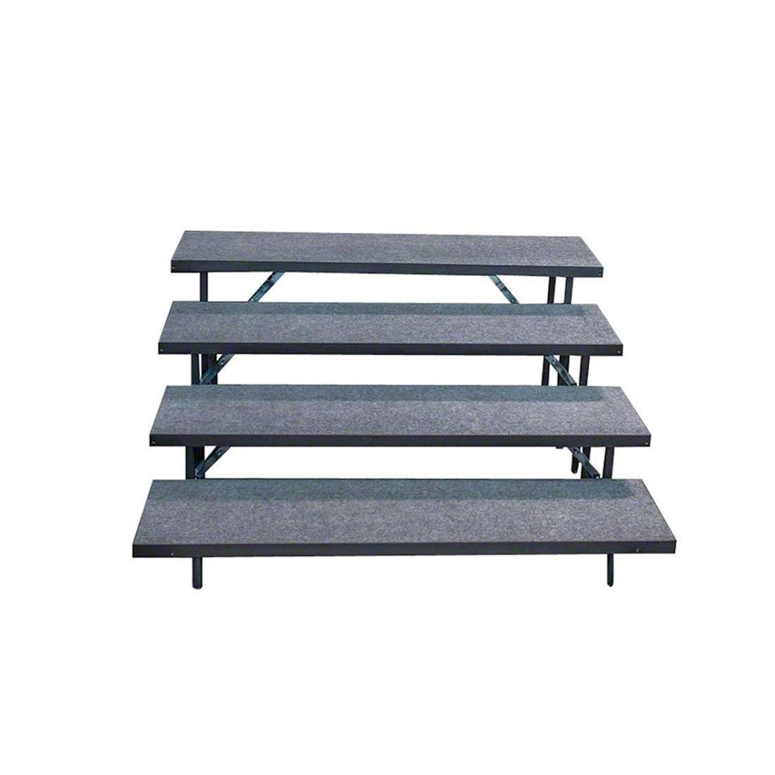 Staging 101 4 Tier Straight Standing Choral Risers f2