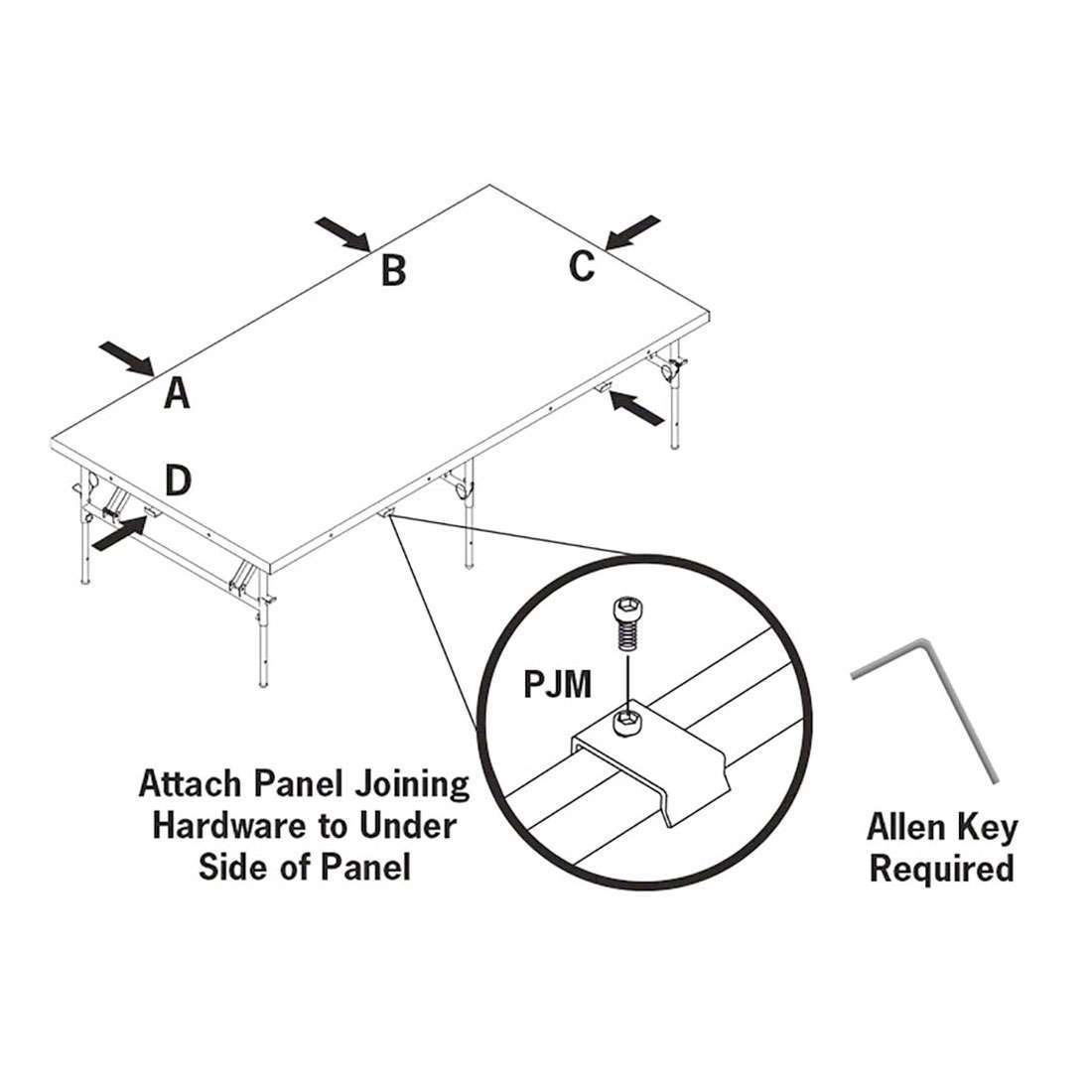 Staging 101 Platform Joining Mechanisms 2 pack f2