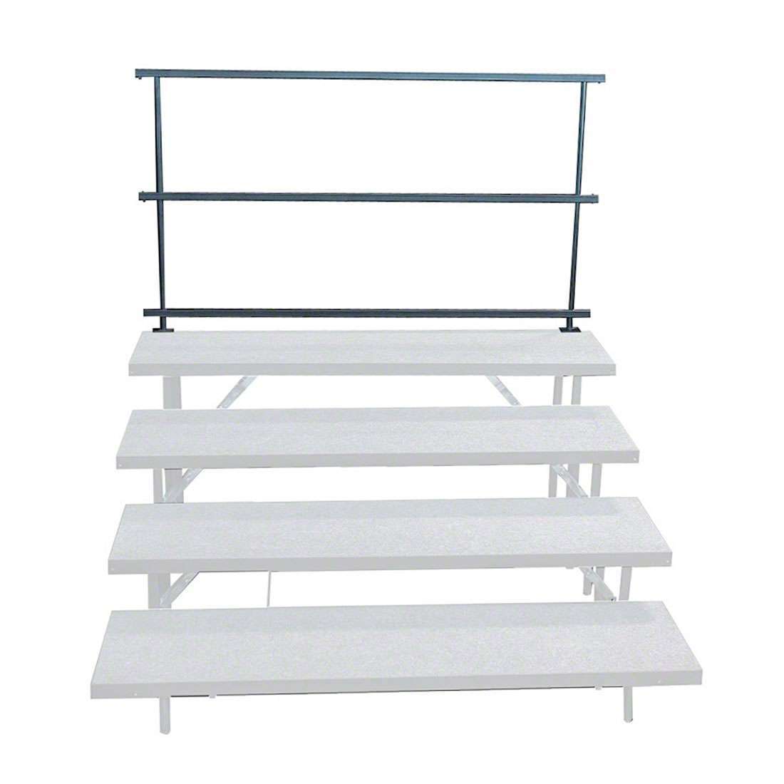 Rear 6' Guard Rail for Straight Choral Risers