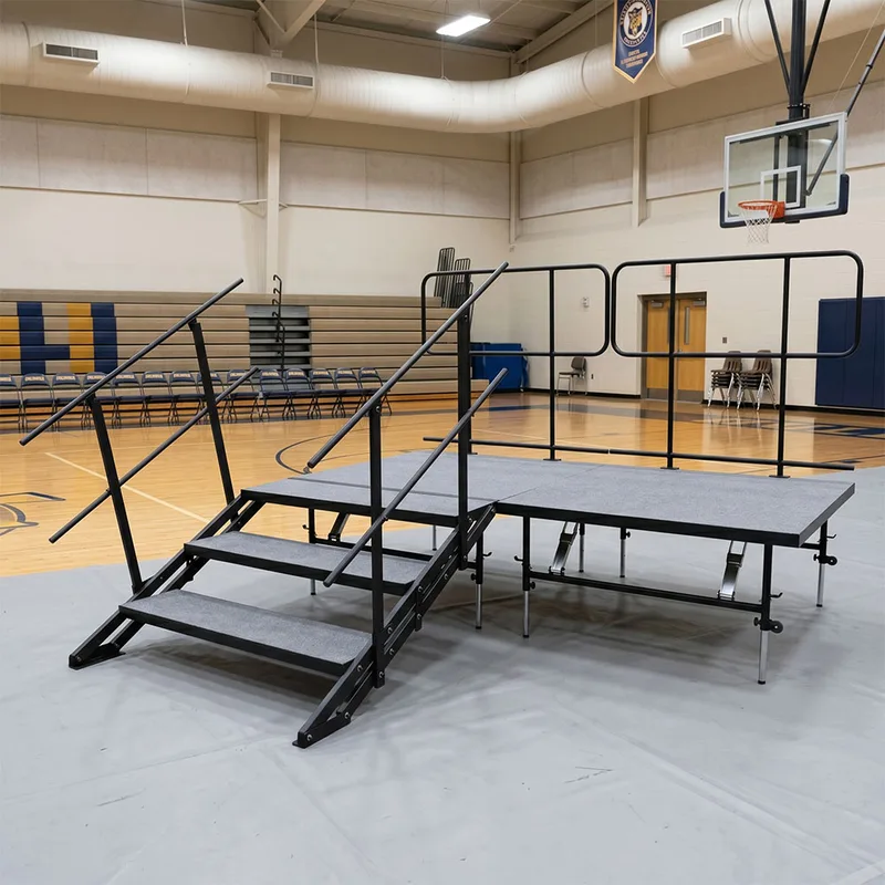 Staging 101 portable stage system